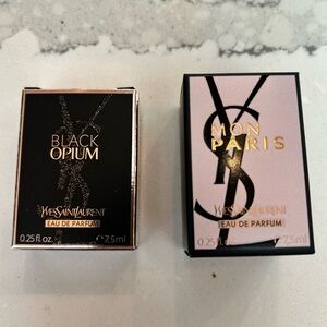 Two YSL Yves Saint Laurent perfumes